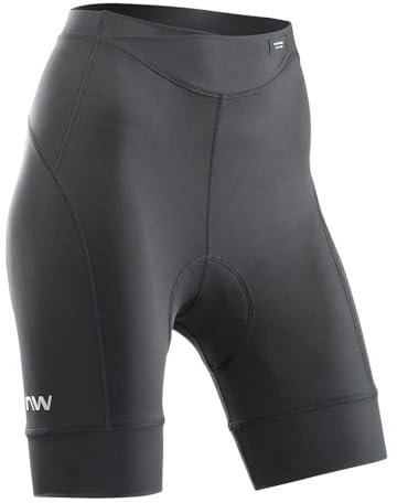 Northwave Active Damen Fahrrad Hose kurz schwarz 2025: Größe: XL (42)
