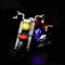 Ttrzlrb LED-Beleuchtungsset für 10269 Motorrad-Bausteinmodell - Ohne Modellset - Motorradmodell, dekoratives Lichtgeschenk
