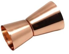 CHFYIJYHM Jigger de Mesure de Cocktail en Acier Inoxydable, Tasse de Mesure d'alcool de Boisson à Double Jigger, for Le Style de Bar à la Maison(15X30ML Copper)