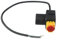 HEBEOT Log Splitter Switch Power Switch Button Wood Splitting Machine Electromagnetic Push Button Switches 6.3cm X 0.8cm