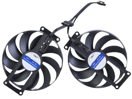 90mm/3.54inch CF9010U12D Graphics Card Cooling VGA Fan 6Pin 12V Coolers Fan For RX6600 6600XT 6700XT