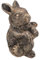 AB Tools Rabbit Plant Pot Hanger Garden Home Yard Ornament Statue Vase Hugger