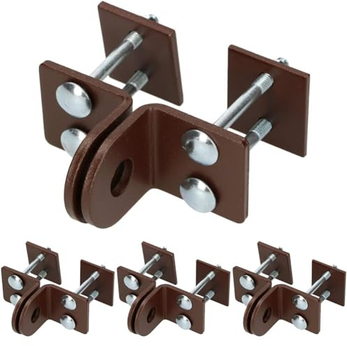 KOTARBAU® Überfalle 40 mm Kellerverschluss Sicherheitsüberfalle für Vorhängeschloss Schloss Vorrichtung Türbeschlag Türvorhängeschloss Verschrauben (Packung mit 4)