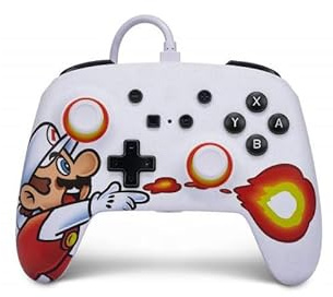 Born To Vape presente Manette Améliorée pour Switch- Fireball Mario et son sticker BTV exclusif collectionnable