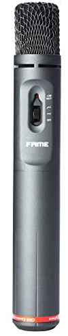 Fame Audio cm 5, Kondensator Instrumentenmikrofon, Nieren-Richtcharakteristik, 35Hz-20kHz Übertragungsbereich, Batteriebetrieben, Inklusive Klemme und Mikrofontasche, EIN/Aus-Schalter, Schaltbarer