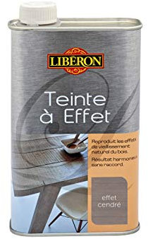 Libéron Teinte à effet pour bois, Effet cendré, 0,5L