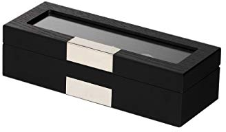 Rothenschild Uhrenbox RS-2350-5BL für 5 Uhren Black