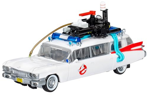 Transformer Collaborative Ghostbusters Ecto-1 Ectotron | Transformers Generations Ghostbusters 7 Inch Action Figure Deluxe Class - Ecto-1 Ectotron