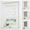 DECOLIA by Garesa Duo Rollo - Doppelrollo Klemmfix ohne Bohren 80 x 150 cm, Altrosa Wellendesign - Fenster Sichtschutz und Lichtschutz, Mit Kettenzug