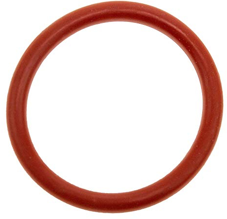 1x O-Ring 34,9x4,2mm kompatibel für DeLonghi Brühgruppen Brüheinheiten ECAM ESAM ETAM EAM EPAM Rot Silikon Dichtung Innen 34,9mm Außen
