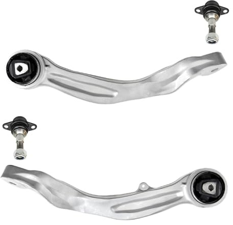 2x Zugstrebe 2x Targgelenk Vorderachse vorne unten für BMW 5 E60 Touring E61