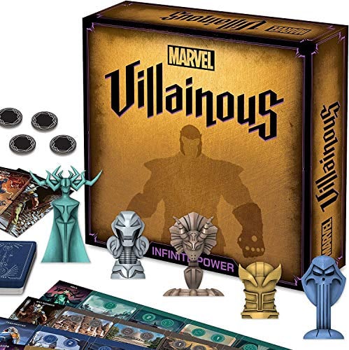 Ravensburger Marvel Villainous Infinite Power - Strategy Board Games for Adults and Kids Age 12 Years Up - Can Be Played as a Stand-Alone or Expansion