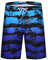 APTRO Herren Badehose Freizeit Shorts Casual Mode Urlaub Strandshorts Sommer mit Innenslip Blau 803 XXXXL