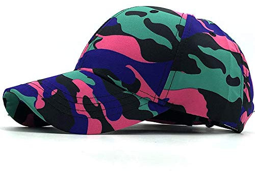 ShFhhwrl Baseball Kappe Camo Baseball Cap Herren Cap Camouflage Hut Für Männer Hochwertiger Hut 55-60Cmaverstellbar 02