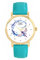 Toff London Sich drehende Libelle Uhr