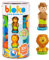 BLOKO – Tube de 100 avec 2 Figurines 3D Jungle – Dès 12 Mois – Fabriqué en Europe - Jouet de Construction 1er âge – 503663