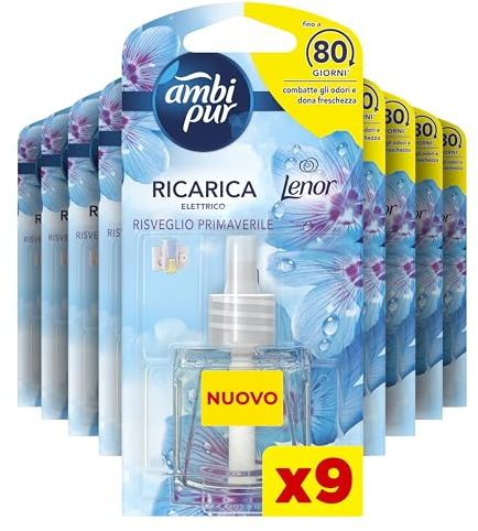 Ambi Pur Recarga difusor eléctrico para ambientes 20 ml Despertar primavera, para combatir los olores