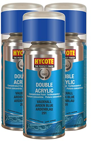 Hycote Vauxhall Arden Blue (Pearlescent) 150ml (Pack of 3)