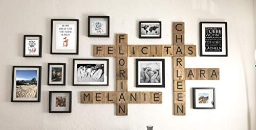 Buchstaben Wanddeko Deko Vintage