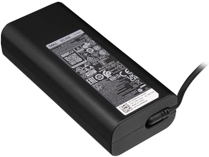 Dell 0M0RT Original USB-C Chargeur 65 Watts pour Latitude 13 (7389), 13 (3300), XPS 13 (7390), 13 (9300), Vostro 13 (5390), Inspiron 14 (7490)