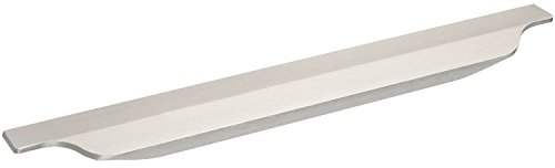 ACCURIDE 100006014 395mm, Edelstahl-Effekt Schüco Schubladengriff Kontur, Griffleiste für Schubladen, Aluminium