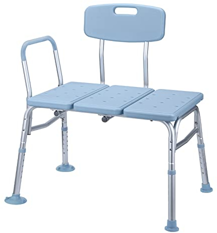 CEEDIR Siège de baignoire, pour personnes âgées, hauteur réglable, avec dossier et accoudoirs pour baignoire, aide à l'entrée, pour personnes âgées, jusqu'à 150 kg