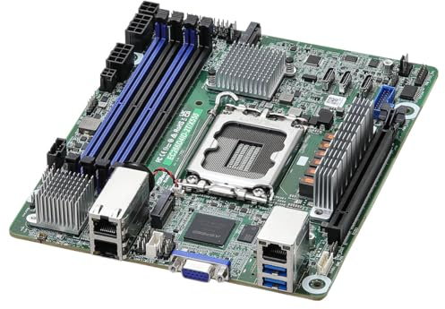 ASRock Rack Server-Motherboard EPYC4000D4U Micro-ATX Single Socket AMD EPYC 4005/4004 und AMD Ryzen 9000/8000/7000 Series Prozessoren