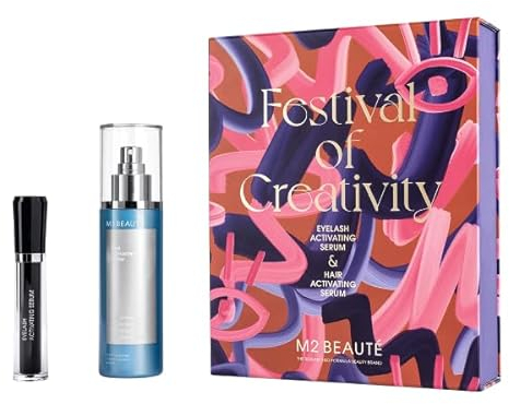 M2 Beauté Activating Serum - Festival of Creativity Set für Wimpern & Haare - NaturPur
