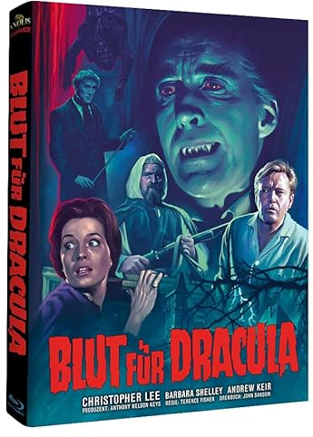 Blut für Dracula - 2 Disc Mediabook ( Prince of Darkness / The Bloody Scream / Revenge of Dracula ) Cover H - Limited 222er Edition - HAMMER EDITION - Blu-Ray