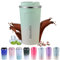 EACHPT Tasse de voyage isotherme en acier inoxydable 510ml - Tasse à café thermique à double paroi avec couvercle étanche, gobelet portable pour boissons chaudes et froides