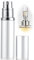 ASADAYS Perfume Atomiser Refillable - 10ml Portable Travel Spray Bottle, Leak Proof Mini Size Perfume Atomizer Bottom Filling, Cologne Dispenser with Men and Women (CA 10ml, Thames Silver)