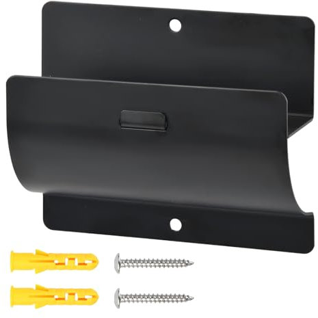Gudalea Wandhalterung Fahrradträger, Schwarz Wandhalterung Leiter, Edelstahl Wandhalter Fahrradträger, Allzweckhaken für Wandmontage für Leiter, Elektrowerkzeuge, Klappstühle & Schubkarre