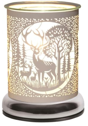 Aroma White Deer Family Touch Electric Wax Melt Warmer