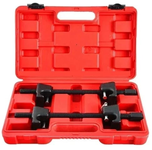 EGUIAS Valve Spring Compressors 2Pc Heavy Duty Strut Coil Spring Compressor Clamp Set Remove Shock Absorber Or Spring Tool Car Repair Tool