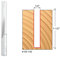 Freud 1/4 (Dia.) Single Flute Straight Bit with 1/4 Shank (03-140)
