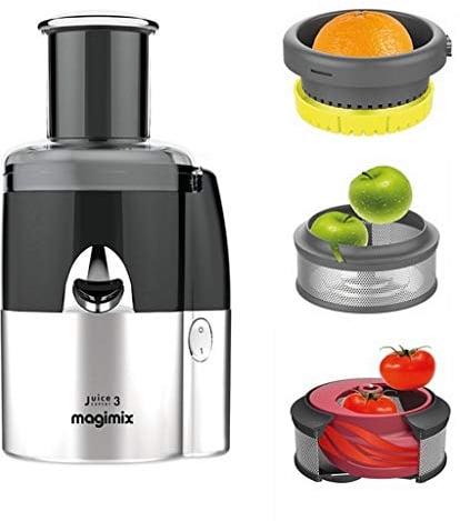 Magimix 18082 F – Centrifugeuse (Noir, Acier inoxydable)