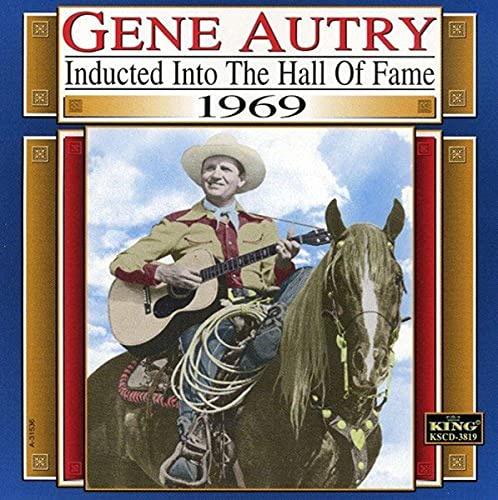 Gene Autry Inducted Into The Hall Of Fame 1969