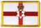 Flaggenfritze Flaggen Aufnäher Nordirland Fahne Patch + gratis Aufkleber