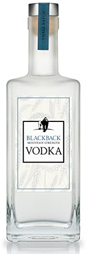 Gorilla Spirits Blackback Vodka 70 cl (ABV 45% Alcohol) – Premium Vodka, Produced in Small Batches – Supporting Gorilla Conservation