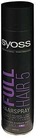 Syoss Haarspray Full Hair 5 Haltegrad 4, extra stark, 400 ml