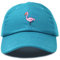 DALIX Flamingo Hat Damen Baseball Cap, Blaugrün/Ein Hauch von Paradies (Trace of Paradise), Einheitsgröße