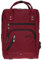 Elephant Rucksack Finn Color Tasche A4 Daypack Bürorucksack Damen Herren Freizeitrucksack 3437 + Schlüsseletui (Dark Red)
