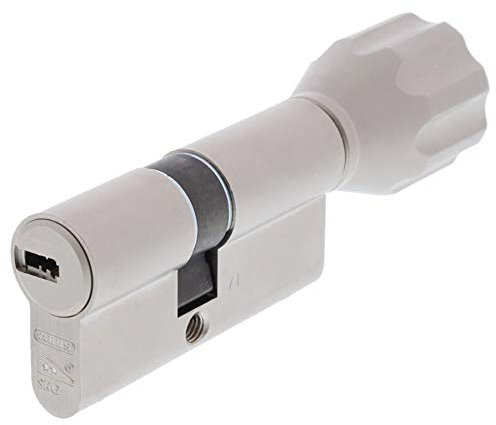 ToniTec Set aus ABUS Profilzylinder als Knaufzylinder EC550 Nachfertigung nach Code ohne Schlüssel Größe 55 60Kmm