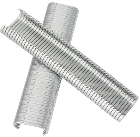 Fafeicy 2500 pezzi, set di chiodi per gabbia M per cuscino per divano ad anello con gabbia di recinzione per animali 8 mm di tipo C, Spilla, Chiave