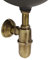 FONDERIA BONGIOVANNI | Sifone per Fontana da Giardino | Sifone in Ottone Brunito senza Piletta| per Fontana | Vasca Lavello | Scarico per Fontana