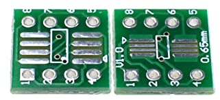 Reland Sun TSSOP8 SSOP8 SOP8 SOP8 auf DIP8 PCB SOP-8 SOP Transferboard DIP Pitch-Adapter, 20 Stück