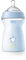 Chicco Natural Feeling Anti-Colic Baby Bottle 6+ Months 330 ml, Baby Bottle with Soft and Flexible Silicone Teat, Suitable for Breastfeeding, Blue