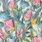 Arthouse 297905 Rainforest Escape Wallpaper Green / Pink