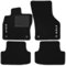 Tappetini compatibili per Golf serie 7 e 8 dal 2012 con logo ricamato e battitacco (2 ricami)