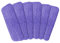 6 Pack Spray Mop Heads Replacement Mop Pads Reveal Mop Cleaning Pad ,Fit for All Spray Mops & Reveal Mops Washable 16.5*5.11 Inches. (Purple, Pack of 6)